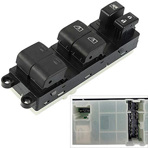 Amrxuts 25401-ZL10A Front Left Power Window Control Switch for Nissan Pathfinder 2007-2012 25401-ZL10B  25401-ZL10C