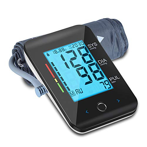 ALPHAGOMED Blood Pressure Monitor Upper Arm Accurate BP Machine for Home Use Automatic Blood Pressure Cuff for 2 Users 180 Memories Digital LCD Reading ALPHAGOMED Blood Pressure Monitor Upper Arm Accurate BP Machine for Home Use Automatic Blood Pressure Cuff for 2 Users 180 Memories Digital LCD Reading
