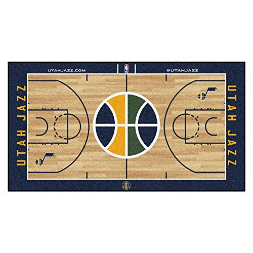 FANMATS NBA Utah Jazz Nylon Face NBA Court Runner-Small