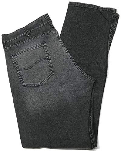 Lee Men s Fit Straight Leg Jean  Jet  34W x 29L