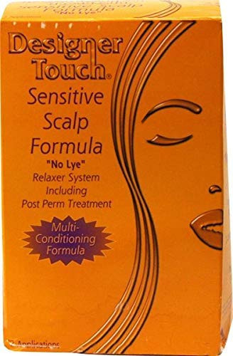 Designer Touch SENSITIVE SCALP FORMULA No Lye Relaxer kit - 2 Applications-Code DET034 by Designer Touch