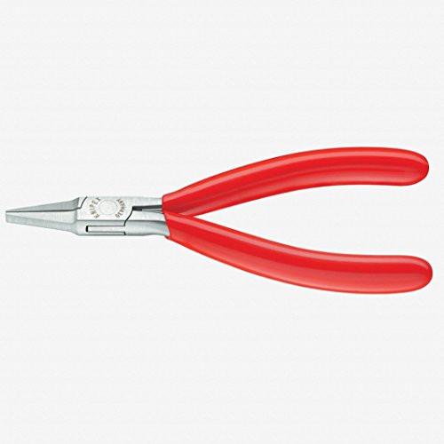 Knipex 35-11-115 Precision Electronics Pliers flat jaws - Plastic Grip