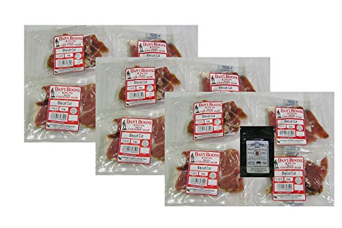 Dan l Boone Country Ham 3oz Biscuit Cuts 12 Pack
