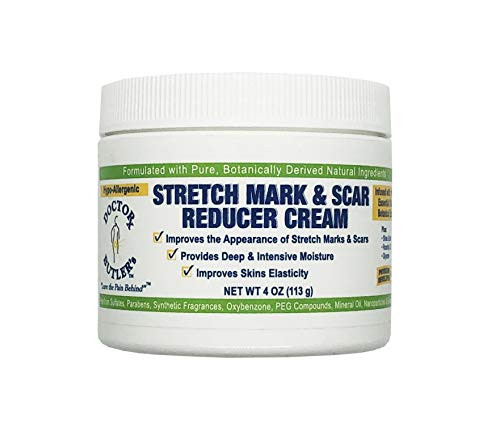 Doctor Butler Stretch Mark   Scar Cream - Skin Moisturizer that Helps Reduce the Appearance of Stretch Marks and Scars with Shea Butter  Rosehip Oil  and Essential Oils Paraben Sulfate Free 4 oz