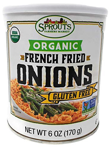 Gluten Free French Fried Onions  6 Ounce Pack of 2 Organic