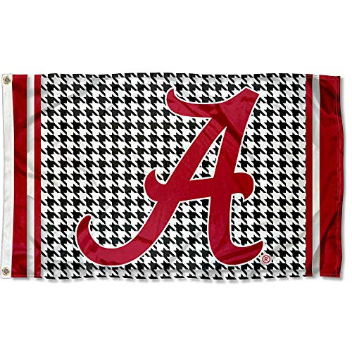 WinCraft University of Alabama Crimson Tide Houndstooth 3x5 College Flag