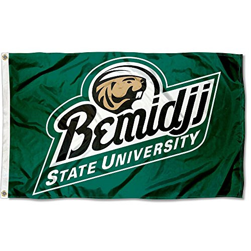 College Flags   Banners Co- Bemidji State Beavers Flag College Flags   Banners Co- Bemidji State Beavers Flag
