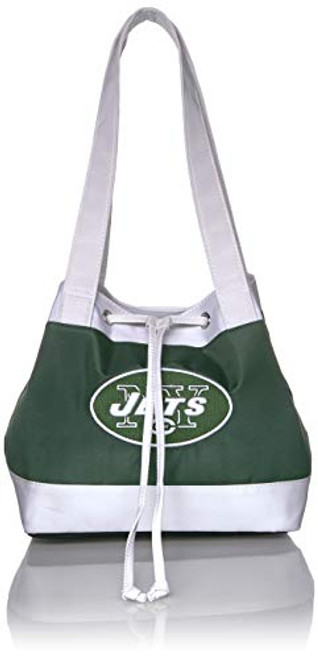NFL New York Jets Womens Fashion Insulated Lunch Tote with Embroidered Logo by Little Earth NFL New York Jets Womens Fashion Insulated Lunch Tote with Embroidered Logo by Little Earth