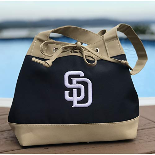 MLB San Diego Padres Fashion Lunch Bag with Embroidered Logo