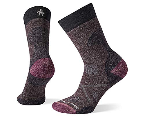Smartwool PhD Pro Medium Crew Charcoal LG Women s Shoe 10-12-5