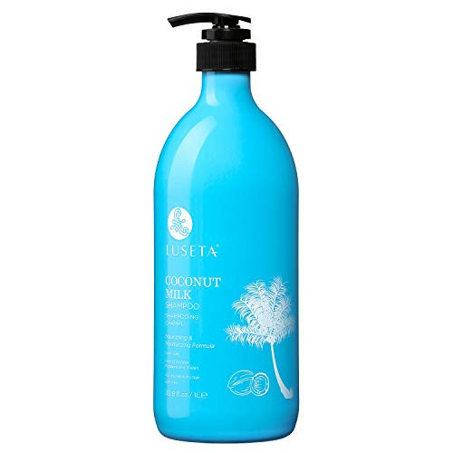 Luseta Coconut Milk Shampoo Nourishing Moisturizing Hair Sulfate Paraben Free Keratin Color Safe 33-8oz Each Luseta Coconut Milk Shampoo Nourishing Moisturizing Hair Sulfate Paraben Free Keratin Color Safe 33-8oz Each