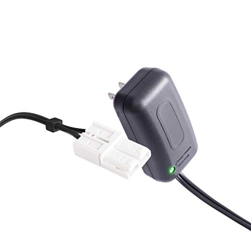 12V Charger for Rollplay, 12 Volt Battery Charger for Roll Play Chevy Colorado GMC Sierra Mercedes Coupe Powered Ride On Car Battery Power