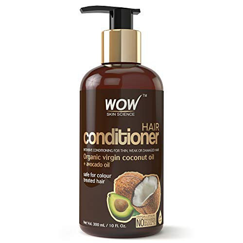 WOW Hair Conditioner - Deep Hair Conditioning for Dry Thin Damaged Hair - Enriched with Coconut Avocado Oil Moroccan Argan Oil Jojoba Oil - Vitamins B5 E - Paraben and Sulfate Free - 10 Fl Oz WOW Hair Conditioner - Deep Hair Conditioning for Dry Thin Damaged Hair - Enriched with Coconut Avocado Oil Moroccan Argan Oil Jojoba Oil - Vitamins B5 E - Paraben and Sulfate Free - 10 Fl Oz