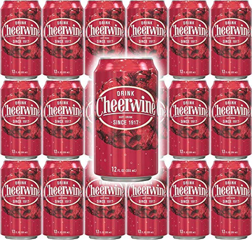 Cheerwine Soda  12 oz can 18 cans