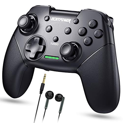 Switch Controller for Nintendo Switch  ALIENGT Wireless Controllers Remote Pro Controller Gamepad Joystick with Wake Up and One-Click Connect Function  Support Adjustable Turbo-Dual Vibration-Motion
