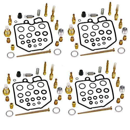 KIPA Carburetor Carb Rebuild Repair Kit For 1981-1982 Honda CB900F CB900C CB1000  4-Pack
