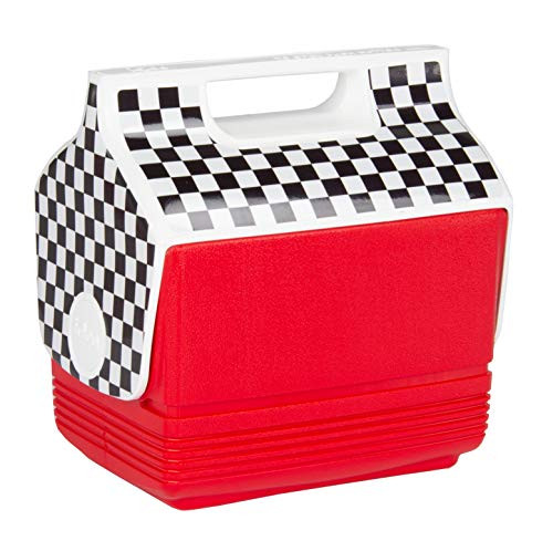 Igloo 4 Quart Limited Edition Mini Checkered Portable Lunchbox Playmate Mini Cooler Ice Box  Small 48857