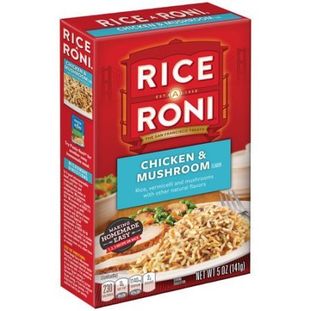 Rice A Roni  Chicken   Mushroom  5oz Box Pack of 6