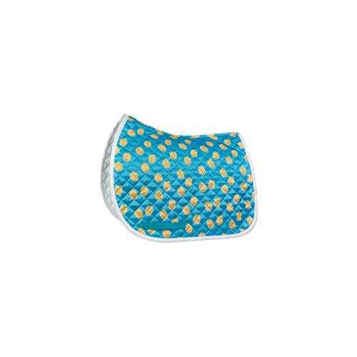 Lettia Embroidered Pineapple Baby Pad Saddle Liner