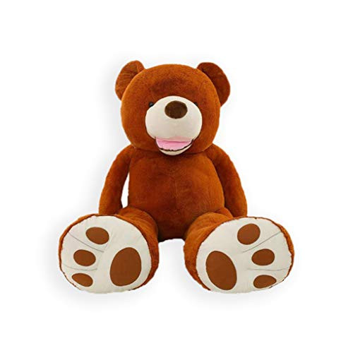 LApapaye 37 Inch Giant Teddy Bears Stuffed Animal Teddy Bear with Footprints Big Toys,Dark Brown LApapaye 37 Inch Giant Teddy Bears Stuffed Animal Teddy Bear with Footprints Big Toys,Dark Brown