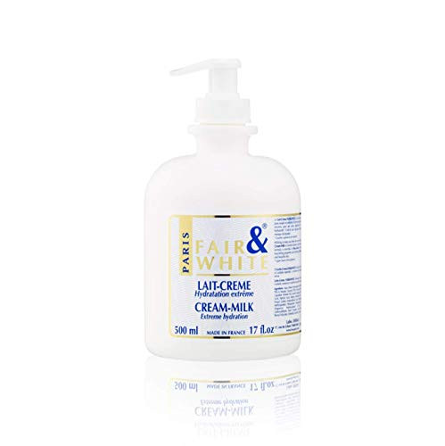 Fair   White Original Cream-Milk 500ml  Formulated to Fade Dark Spots  with Shea Butter and Glycerin