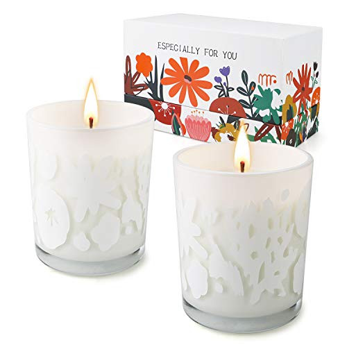 Y YUEGANG Candles Scented Candles Luxury Candles Gifts for Women Home Decor Jar Soy Aromatherapy Candles Lavender Huckleberry Candles Highly Scented Long Lasting Christmas Gifts 2 Pack Y YUEGANG Candles Scented Candles Luxury Candles Gifts for Women Home Decor Jar Soy Aromatherapy Candles Lavender Huckleberry Candles Highly Scented Long Lasting Christmas Gifts 2 Pack