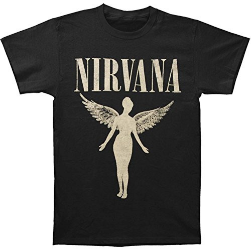 Nirvana Men s In Utero Tour Slim Fit T-shirt Medium Black