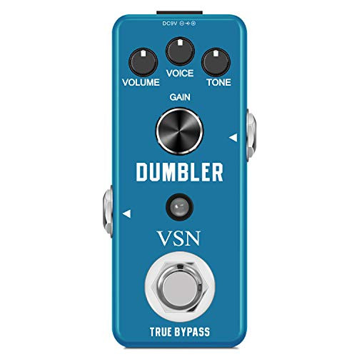 VSN Guitar Dumbler Effect Pedal Anlog Dumbler Overdrive Pedals For Electric Guitar Tiny Size True Bypass