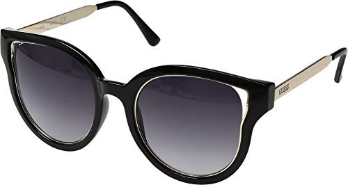 GUESS GF0323 Shiny Black-Gradient Smoke One Size