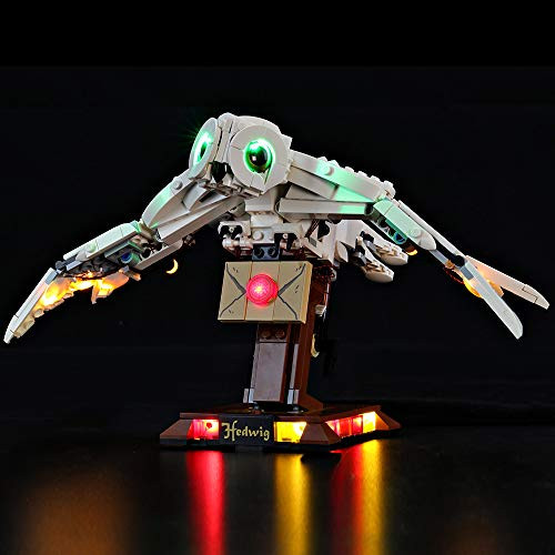 BRIKSMAX Led Lighting Kit for Harry Potter Hedwig - Compatible with Lego 75979 Building Blocks Model- Not Include The Lego Set BRIKSMAX Led Lighting Kit for Harry Potter Hedwig - Compatible with Lego 75979 Building Blocks Model- Not Include The Lego Set