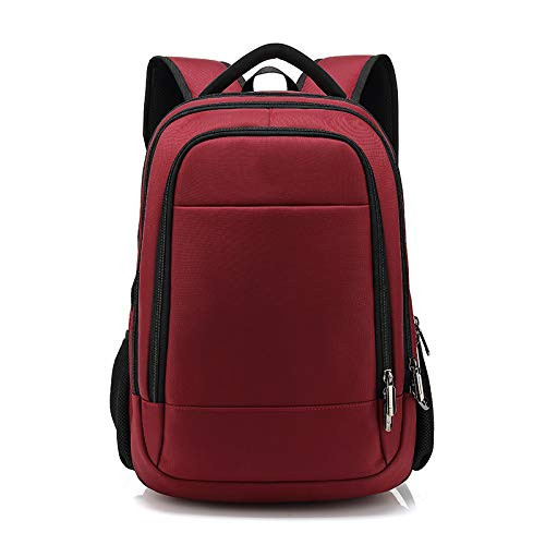 Travel Laptop Backpack,Business Anti Theft Slim Durable Laptops Backpack with USB Charging Port,Water Resistant College School Computer Bag for Women & Men Fits 15.6 Inch Laptop and Notebook (red)