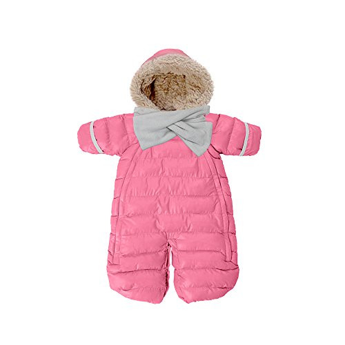7 A-M- Enfant Doudoune One Piece Infant Snowsuit Bunting  Candy  Medium