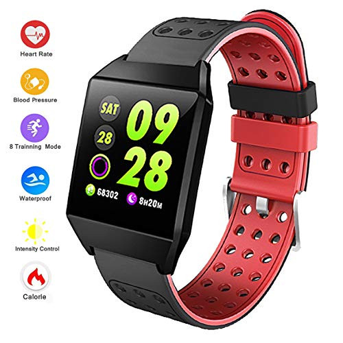 Bluetooth Smart Watch Fitness Tracker Activity Tracker Heart Rate Monitor IP67 Waterproof SMS&SNS Reminder Tacking Sports Pedometer Watch with Sleep Monitor for Men Women iOS Android Phone Bluetooth Smart Watch Fitness Tracker Activity Tracker Heart Rate Monitor IP67 Waterproof SMS&SNS Reminder Tacking Sports Pedometer Watch with Sleep Monitor for Men Women iOS Android Phone