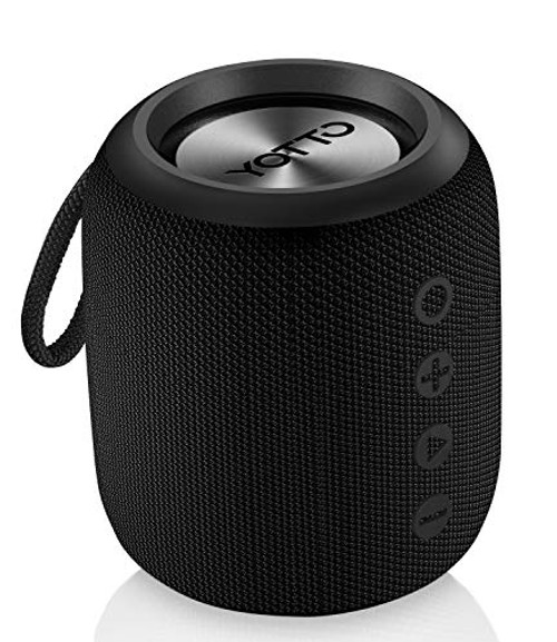 YOTTO Bluetooth Speaker Portable 12W IPX6 Waterproof, Wireless Speakers with HiFi-Tec, Aux Cable Bluetooth 4.2 FM Radio Enhanced Bass Outdoor Stereo Speaker Built-in Mic, 360°Full Surround Sound YOTTO Bluetooth Speaker Portable 12W IPX6 Waterproof, Wireless Speakers with HiFi-Tec, Aux Cable Bluetooth 4.2 FM Radio Enhanced Bass Outdoor Stereo Speaker Built-in Mic, 360°Full Surround Sound