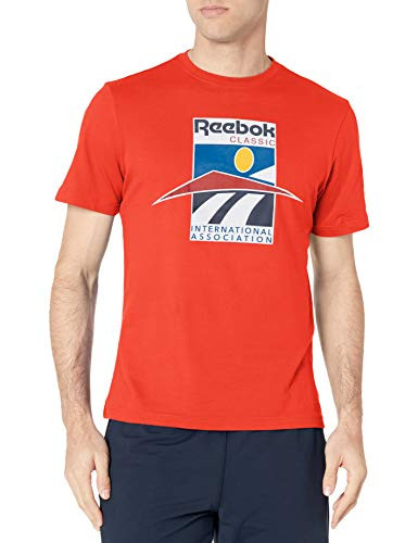 Reebok Classic International Sport Tee  Radiant Red  XX-Large