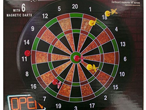 bulk buys Magnetic Dartboard Game - Pack of 3