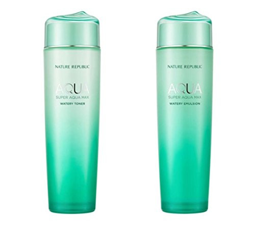 Nature Republic Super Aqua Max Watery Toner  Emulsion