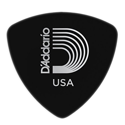 Planet Waves Black Celluloid Guitar Picks  100 pack  Extra Heavy  Wide Shape