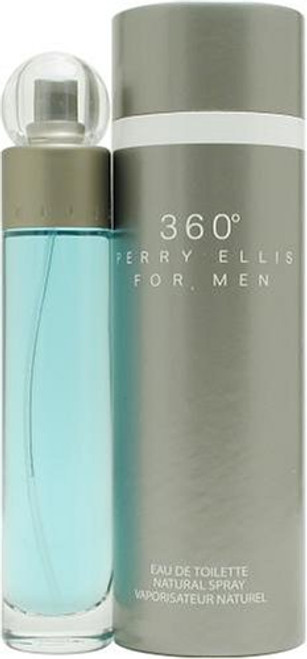 Perry Ellis 360 By Perry Ellis For Men- Eau De Toilette Spray 3-4 Ounces