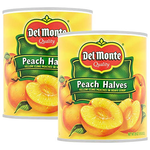Del Monte Sliced Peaches Yellow Cling Peaches in Heavy Syrup 15-25oz Can Pack of 6 Del Monte Sliced Peaches Yellow Cling Peaches in Heavy Syrup 15-25oz Can Pack of 6