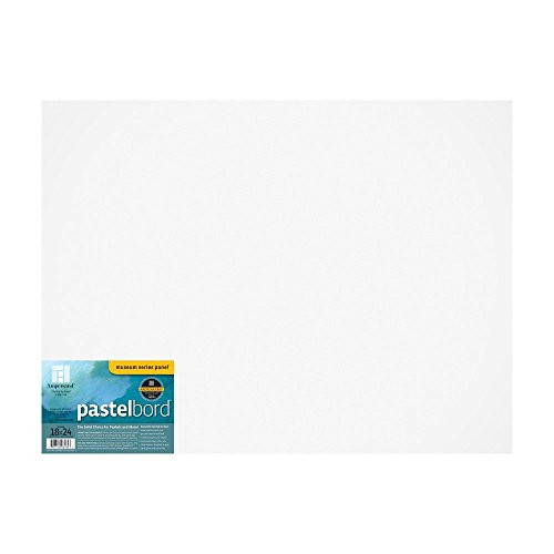Ampersand Pastelbord 18 in- x 24 in- White Each
