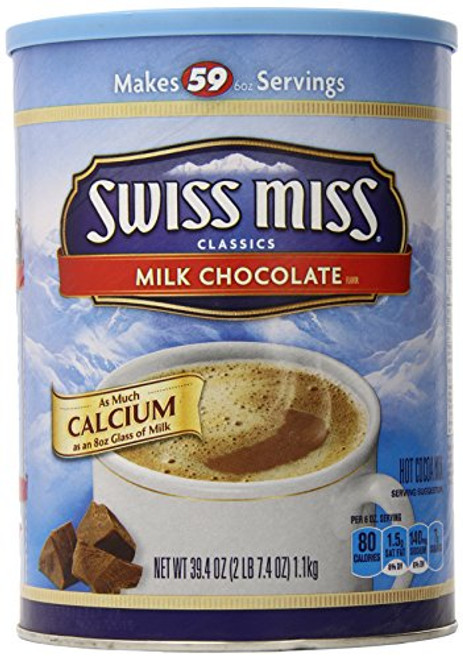 Swiss Miss Milk Chocolate Hot Cocoa Mix  39-4 Ounce