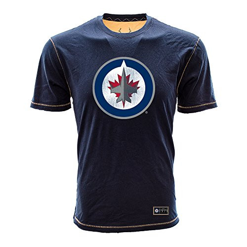Levelwear LEY9R NHL Winnipeg Jets Adult Men Harbor Harbour Jock Tag Tee Medium Navy Levelwear LEY9R NHL Winnipeg Jets Adult Men Harbor Harbour Jock Tag Tee Medium Navy