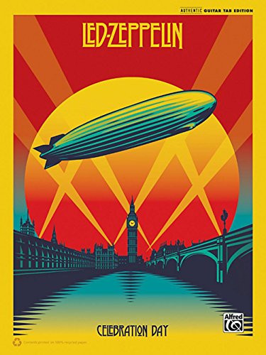 Alfred Led Zeppelin Celebration Day Guitar Songbook with TAB
