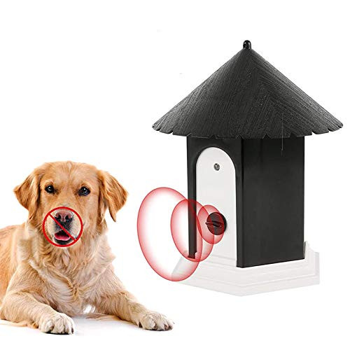 LUCKY BANK Anti Barking Device Dog Barking Deterrent Devices Bark Box Birdhouse Dog Repellent Bark Control  Ultrasonic Sonic Bark Deterrents  Dog Training Stopping Barking Tool