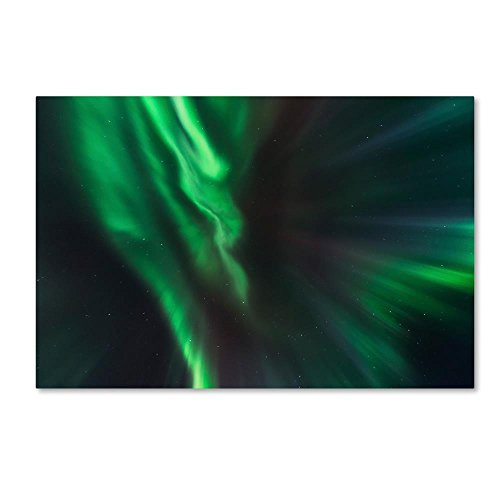 Trademark Fine Art Lights of Gods by Mathieu Rivrin, 12x19-Inch Canvas Wall Art Trademark Fine Art Lights of Gods by Mathieu Rivrin, 12x19-Inch Canvas Wall Art