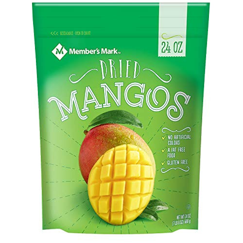 Member s Mark Dried Mango 24 Oz - Dry Fruit - Members Mark - 2 Pack