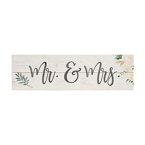 Simply Said  INC Vintage Pallet Boards 7 x24  Wood Sign VPB1132 - Mr   Mrs