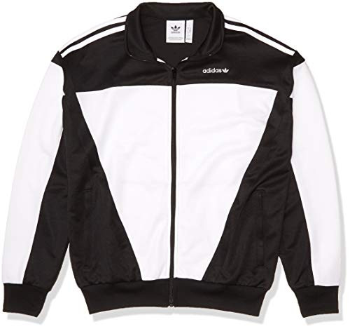 adidas Originals mens Classics Track Top White-Black X-Large adidas Originals mens Classics Track Top White-Black X-Large