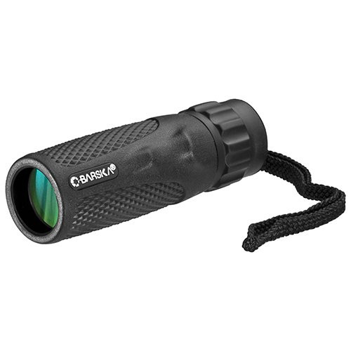BARSKA AA12131 Optics  Blackhawk Monocular  10x25mm Wp  BK-7 Prism  Green Lens